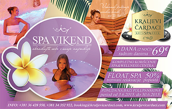 SPA Vikend KRaljevi čardaci