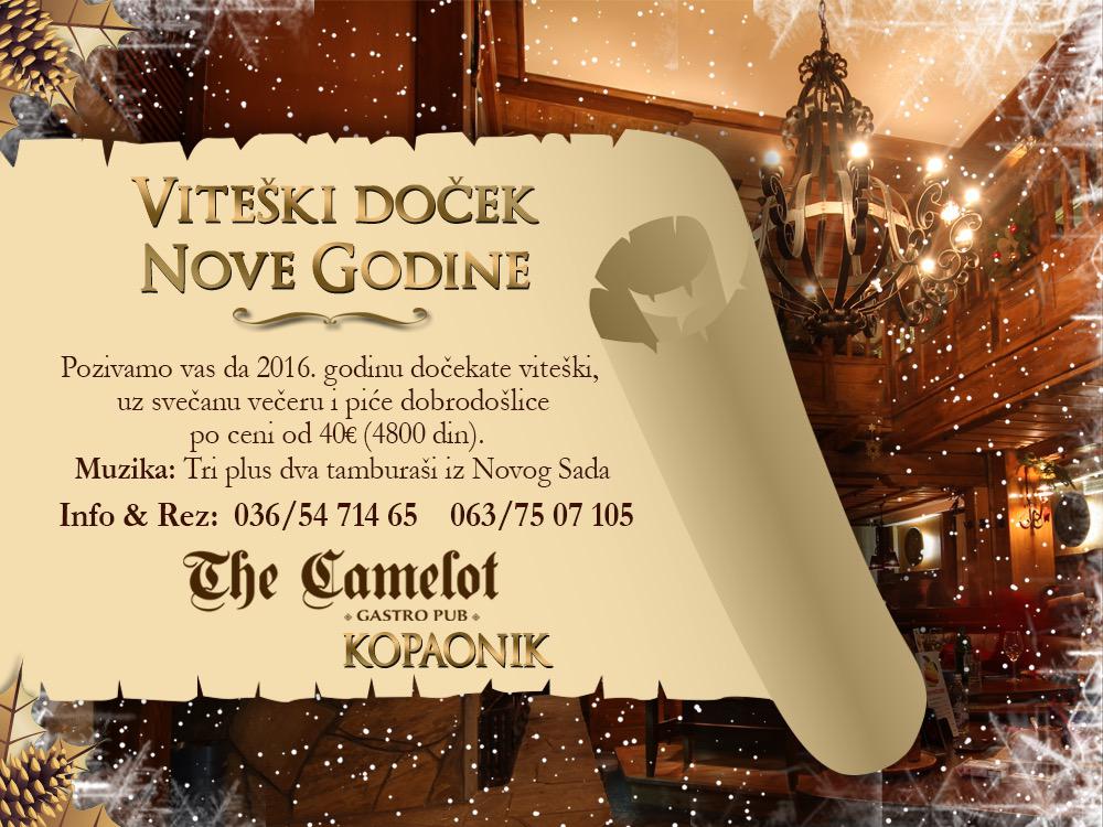 Camelot doček Nove Godine