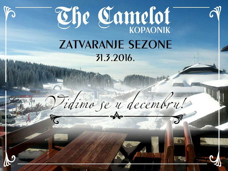camelot-zatvaranje-sezone