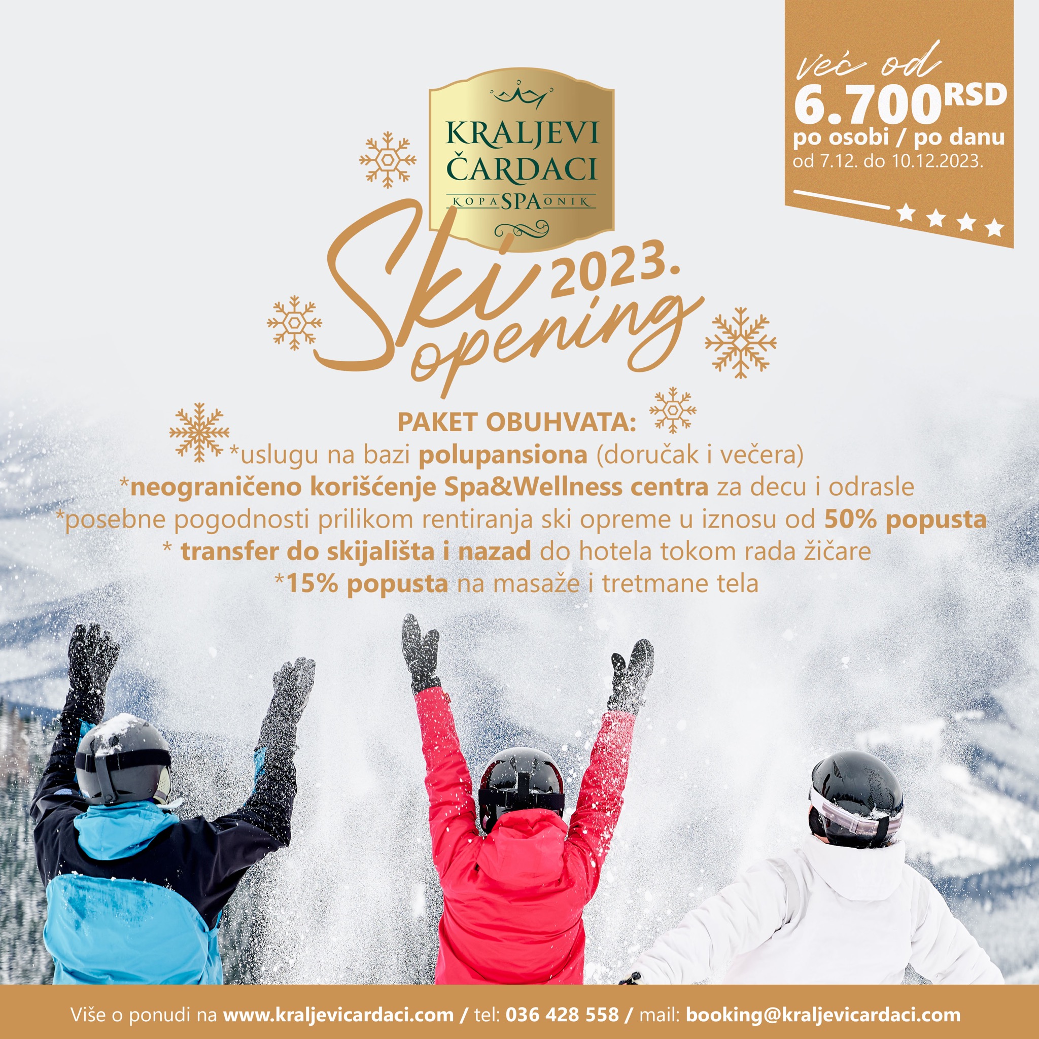 Ski opening