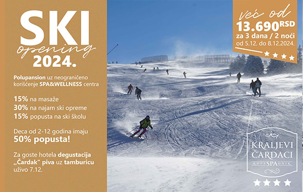 Ski opening